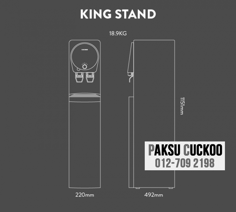 pasang penapis air cuckoo king stand dengan spesifikasi dan review penapis air yang terbaik di malaysia bagaimana atau macam mana nak jadi agen cuckoo