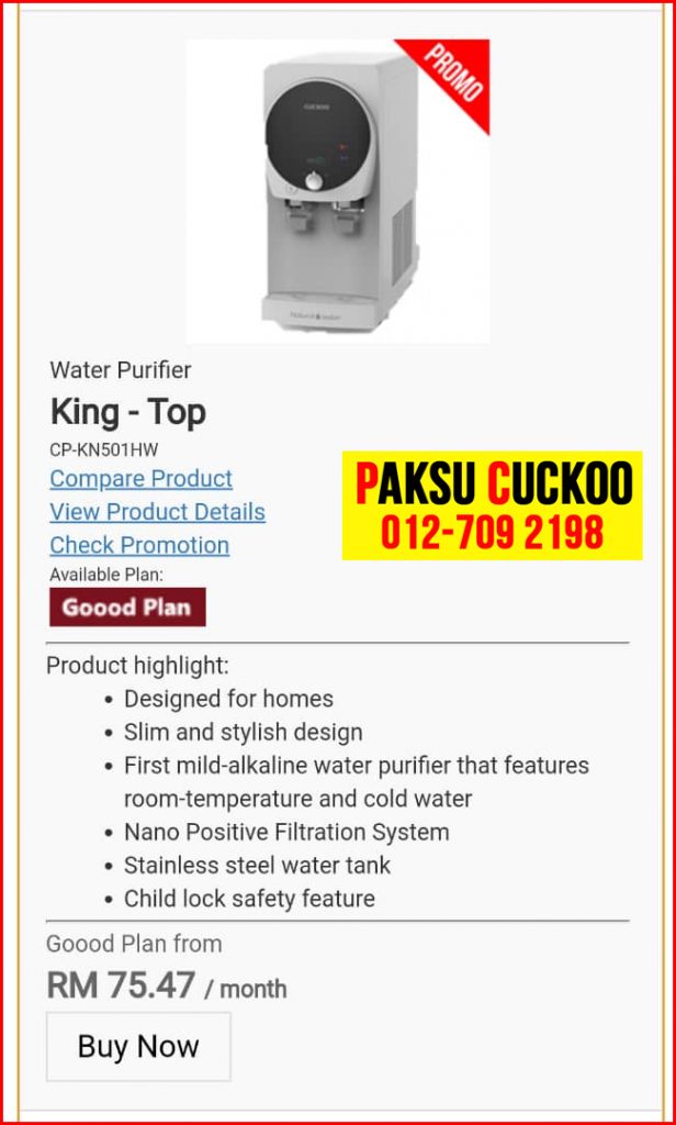 8 penapis air cuckoo king top model review spec spesifikasi harga cara beli agen ejen agent price pasang sewa rental cuckoo water purifier Kinabatangan, Silam, Semporna, Kalabakan,