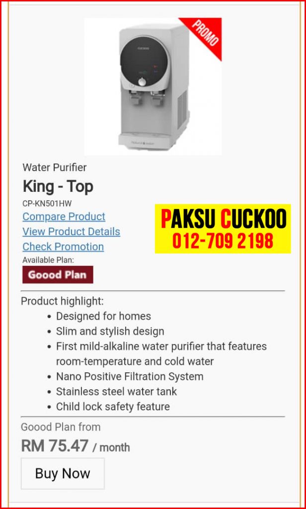 8 penapis air cuckoo king top model review spec spesifikasi harga cara beli agen ejen agent price pasang sewa rental cuckoo water purifier Labis, Pagoh, Ledang, Bakri, Parit Sulong,