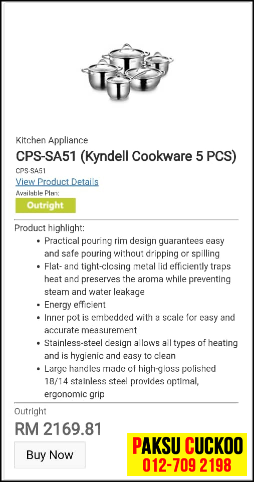 agen ejen agent sk magic dan coway tidak menjual produk peralatan dapur seperti periuk cuckoo kyndell cookware 5pcs kelemahan kekurangan sk magic coway