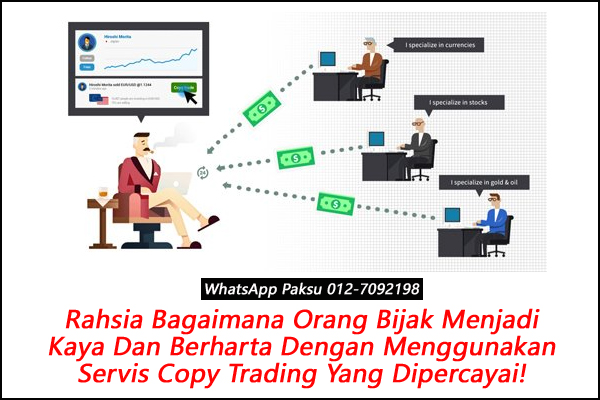 rahsia bagaimana orang bijak menjadi kaya dan berharta dengan servis copy trade malaysia review dengan copy trading