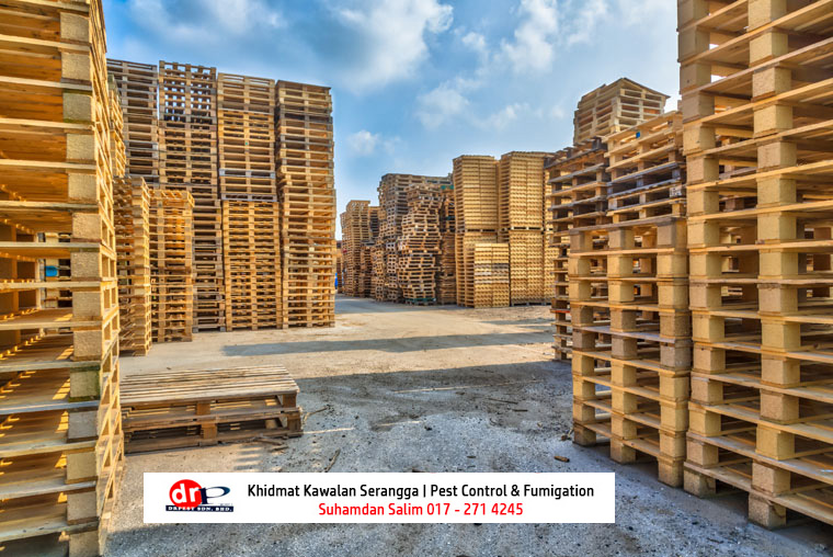 ispm 15 certification marking pallet wood packaging material fumigation fumigator berlesen di limbang sarawak