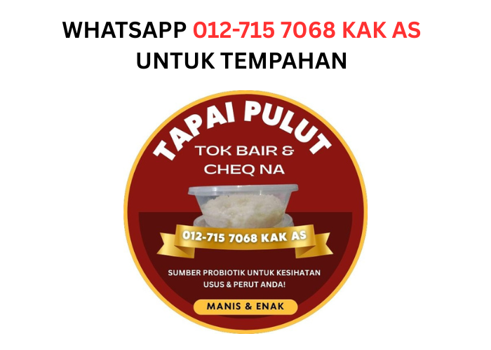 cod dessert goodies pemanis mulut yang berkhasiat untuk majlis kenduri perkahwinan beli dari pembuat penjual tempahan tapai pulut taman rinting