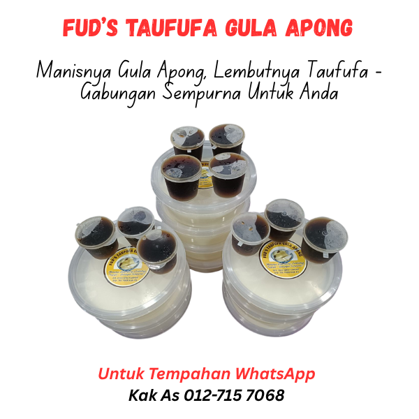 order tempah beli food delivery the best taufufa in town di taman daya