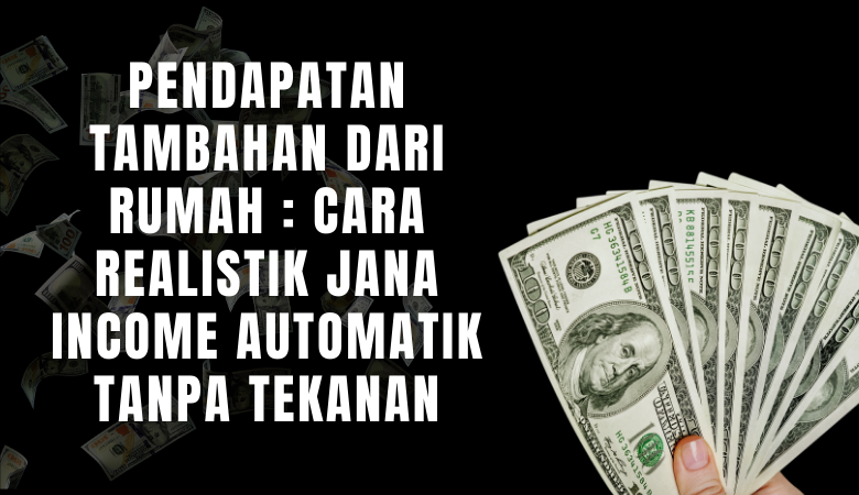Pendapatan Tambahan Dari Rumah Cara Realistik Jana Income Automatik Tanpa Tekanan