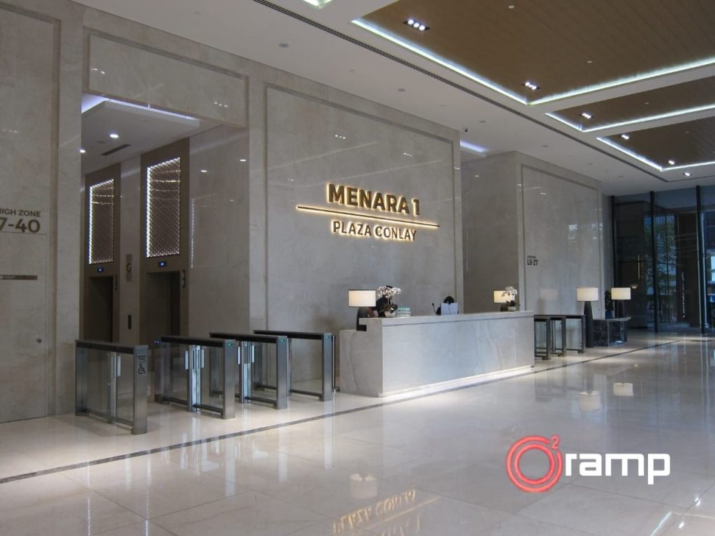 office o2ramp di malaysia di plaza conlay kuala lumpur