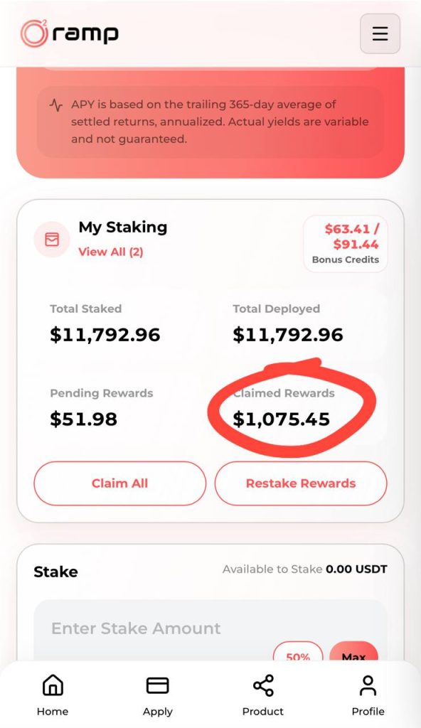 testimoni 7 menjana pendapatan pasif usdt setiap hari dengan business liquidity o2ramp